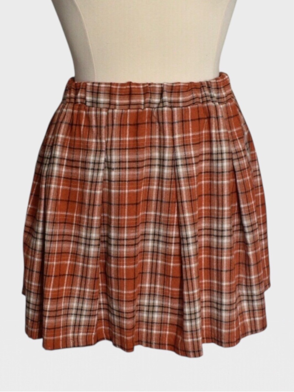Emery Rose Plaid Mini Skirt